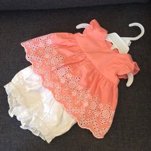 NWT Gymboree top and shorts 3-6 Months